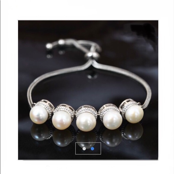 REAL Freshwater pearls adjustable bracelet - Picture 9 of 9